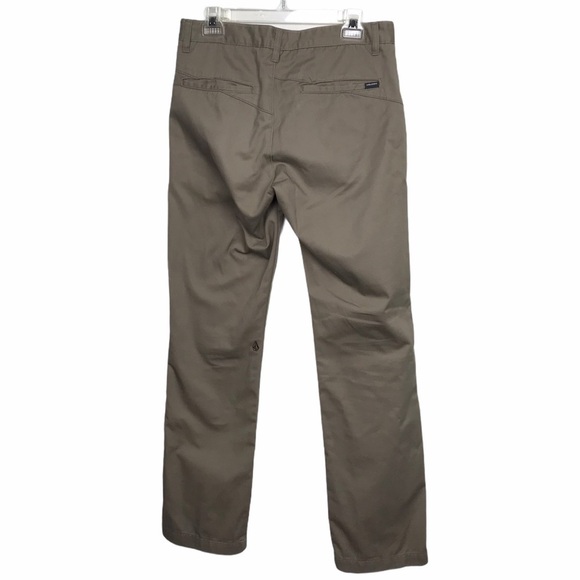 Volcom Tan Khaki Pants Waist 30 - Picture 2 of 11